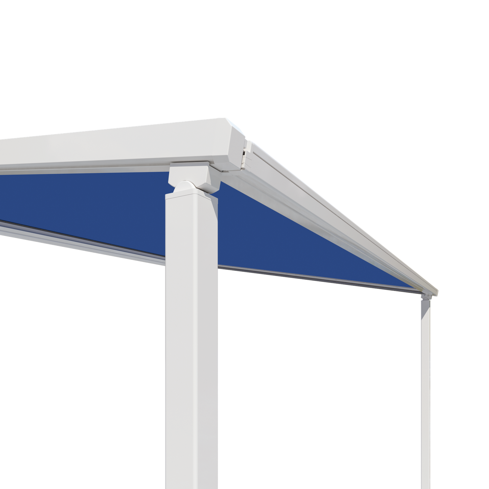 Lewens Portofino pergola-zonwering vooraanzicht — leverbaar in Deventer en Stedendriehoek