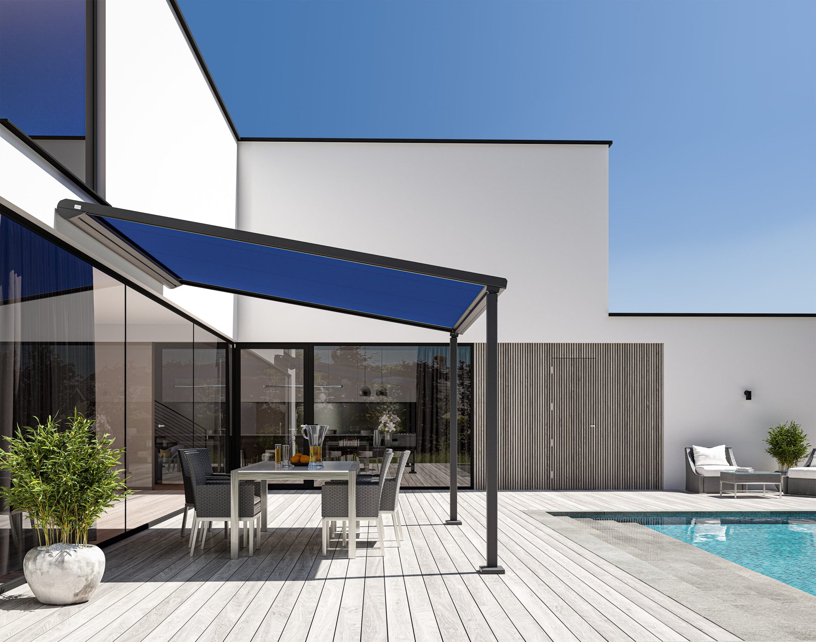 Textiel Overkapping Portofino